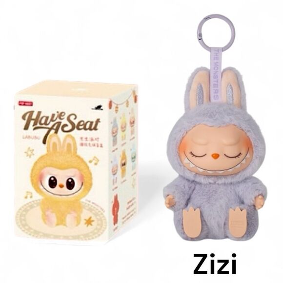 Labubu Have A Seat Vinyl Plush Face Blind Box - Zizi - Picture 1 of 16